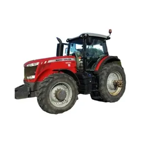 Tratores agrícolas compactos usados econômicos de segunda mão com engrenagem elétrica 399 120HP Massey Ferguson