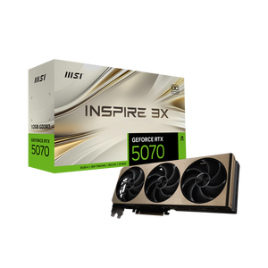 M S I INS PIRE 3X OC Ge Force RTX 5070 12G Tarjeta de video GPU para juegos de escritorio RTX 5070 con ventilador Enfriador MXM Condición - Product Image 5