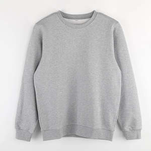 เสื้อสเวตเชิ้ตแขนสั้นผ้าฟลีซผสมโพลีเอสเตอร์/คอตตอนสำหรับฤดูหนาว ขายดี สไตล์ฝรั่งเศส คอกลม ปักลายกรด - Product Image 3