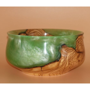 Resin and Wooden Food <b>Bowl</b> Home and Kitchenware Round Medium Size Dinnerware Fast Food Serverware <b>Bowl</b> at Good Price - Product Image 1