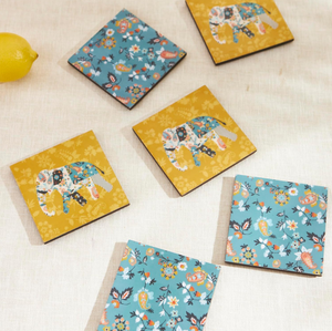 Vente en gros Dessous de verre en bois personnalisé pour la maison cuisine bureau table à manger tasses à thé tasses à café canettes de bière bar verres à eau 2024 - Product Image 3