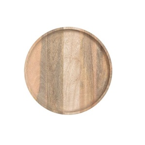 Plateau en bois de qualité naturelle personnalisé plateau de comptoir décoratif servant pour plateau de service fournitures de cuisine en bois - Product Image 5