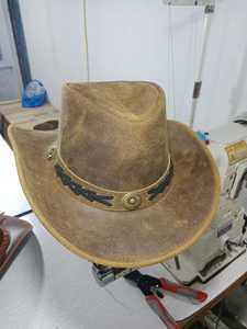 Sombreros de cuero de vaquero para hombres de estilo occidental/mejor proveedor al por mayor sombreros de cuero de vaquero de secado rápido para hombres - Product Image 4