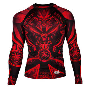 Personalizado transpirable BJJ Rash Guards HD impresión sublimada para MMA entrenamiento gimnasio uso Jiu Jitsu Kimono de Jiu Jitsu - Product Image 2