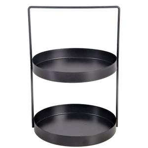 Expositor de Piso Multifuncional de Hierro Doble Personalizado de Alta Calidad, Ecológico y No Plegable para Almacenamiento de Utensilios de Cocina y Comestibles - Product Image 3