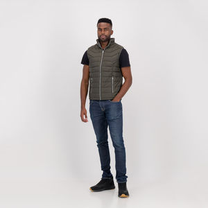 Vente en gros respirant hiver doux léger décontracté sans manches grande taille bouffant gilet veste hommes gilet veste hommes gilets - Product Image 2