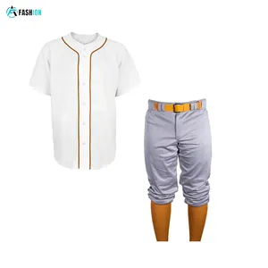 2024 design Custom made professional quality Baseball uniformbreathable quick dry men's sportswear uniforms use baseball gaming