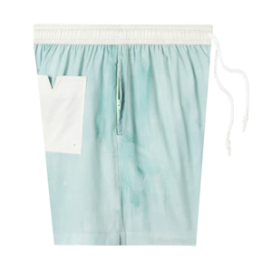 Short de bain de haute qualité pour hommes avec filet élastique à séchage rapide et short de bain dissimulé à poche latérale zippée pour hommes - Product Image 4