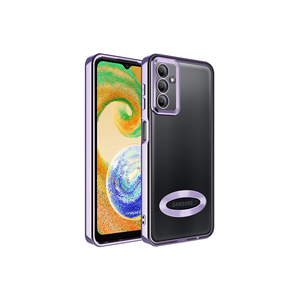 Coque en silicone antichoc Deep Purple pour Samsung Galaxy A04S, étui souple en TPU avec logo Omega, protection de l'appareil photo pour le modèle A17 - Product Image 2