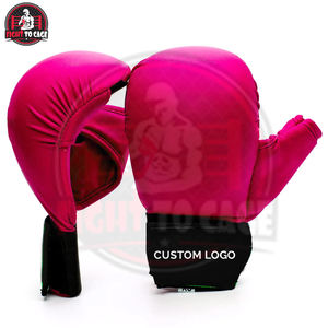 Guantes de Boxeo de Karate de Cuero PU de Primera Calidad OEM ODM para Entrenamiento de Artes Marciales, Absorción de Impactos, Ligeros, Duraderos, Venta al por Mayor - Product Image 5