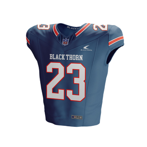 เสื้อเจอร์ซีย์ฟุตบอลอเมริกันพิมพ์ซับลิเมชันงานตามสั่งเสื้อทีมฟุตบอลแห้งเร็วระบายอากาศได้ดี - Product Image 5