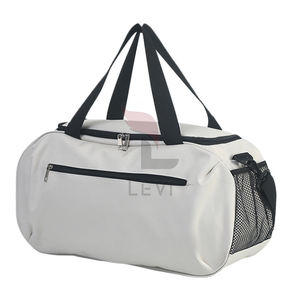 กระเป๋าเดินทางทรงดัฟเฟิลกีฬาสีทึบกระเป๋าใส่ของได้เยอะวัสดุไนลอนทนทานมีหูจับและซิป - Product Image 4