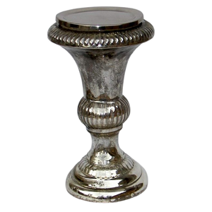 Juego de portavelas ecológico niquelado de 2 candelabros decorativos únicos para uso en el hogar, restaurante y Hotel - Product Image 2