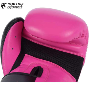 Gants d'entraînement Kick Boxing Logo personnalisé avec taille et impression Cuir platine de haute qualité - Product Image 3