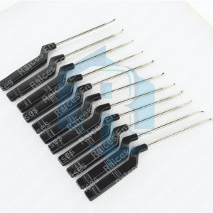Customize High Quality Manual Micro Bone Curette Plastic Handle Autoclavable <b>Neurosurgery</b> Orthopedic <b>Instruments</b> CE ISO Approved - Product Image 3
