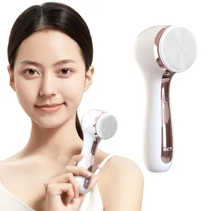 3 In 1 Facial Cleansing Brush Deep Cleaning Face Machine Rolling Massage Facial Cleanser Brush Anti Acne Blackhead Dirt Removal