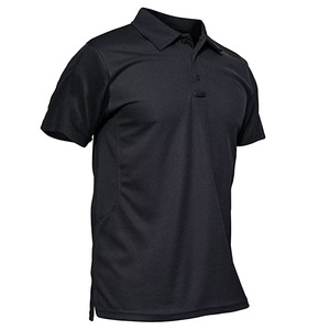 Polos de algodón de calidad personalizada, ropa de calle, Polo de algodón informal, camiseta de golf, logotipo bordado, camiseta de secado rápido para hombres - Product Image 1