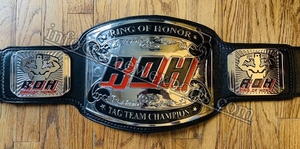 Guantes de boxeo Bag Set ROH Ring of Honor Tag Team Championship Wrestling Belt Title - Product Image 2