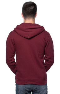 50% coton, 50% polyester, logo personnalisé, vêtements en tissu mélangé, sweat à capuche unisexe à fermeture éclair, collection de sweat à capuche, sweat à capuche - Product Image 2