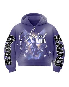 Sweats à capuche oversize à fermeture éclair, imprimés numériques tie-dye, haute qualité, pour l'hiver - Product Image 4