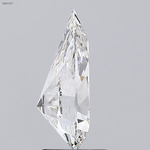 H Color VS1 taille de clarté 2.21Ct diamant poli en forme de poire HPHT-CVD diamant bijoux diamants en vrac - Product Image 4