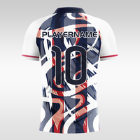 Maillot de football personnalisé pour homme, léger, 100 % polyester, écologique, à séchage rapide, manches courtes, impression de nom, design respirant