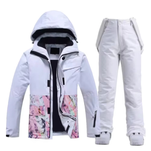 Combinaison de ski imperméable et coupe-vent pour l'hiver, élégante et tendance, combinaison de ski une pièce personnalisée, combinaison de ski chaude pour l'hiver, élégante et tendance - Product Image 6