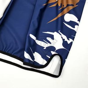 Pantalones Cortos de Muay Thai Personalizados para Hombre, para Entrenamiento, Fitness, Lucha, MMA, Kickboxing, con Diseño Impreso por Sublimación - Product Image 5