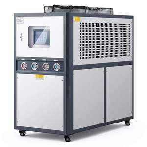 Enfriador de Agua Industrial de 12.3 HP Refrigerado por Aire con Tanque Grande de 37 Galones y Pantalla LED - Product Image 1