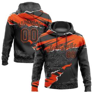 Premium Quality <b>Orange</b> Colored Design Fleece Full Dye Sublimation Sweatshirts Jumpers <b>Mens</b> 100% Polyester Fleece <b>Hoodies</b> - Product Image 1
