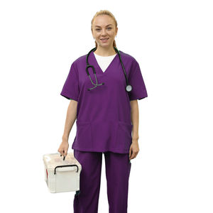 Tenues médicales pour médecins, en coton, uniformes d'hôpital, vêtements de travail confortables pour tous les jours - Product Image 5