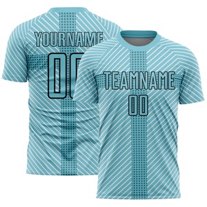 Ensemble d'uniformes de football pour hommes de haute qualité, maillot de football professionnel, logo d'équipe personnalisé, nom, numéro, matière à séchage rapide, service OEM - Product Image 5