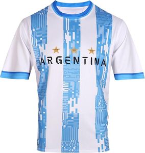 Maillot de football jaune et vert de l'équipe nationale du Brésil avec le numéro 10, maillot de football personnalisé, matière polyester - Product Image 5