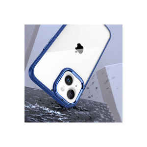 Funda de Silicona Líquida Premium ASMA Flora para iPhone 14, Azul Marino, Suave, Antigolpes, Modelo A53 - Product Image 2