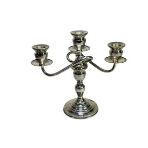 Fantastic Design Metal <b>Taper</b> <b>Candle</b> Holder Stand Handmade Brass 3 Arm Candelabra With Mother Of Pearl Inlay For Wedding Party - Product Image 4