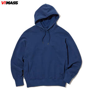 Sweat à capuche surdimensionné en coton écologique, imprimé sur mesure, brodé, teint uni, tissu durable, pull en polaire chaud, sweat-shirt éthique - Product Image 3