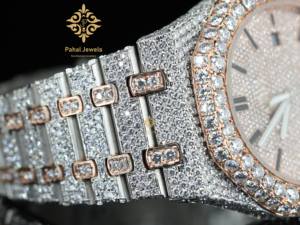 Luxury Automatic Iced Moissanite <b>Mens</b> <b>Watch</b> Refined Diamond <b>Bracelet</b> Clasp High-End Mechanical Movement <b>for</b> Any Occasion Date - Product Image 6