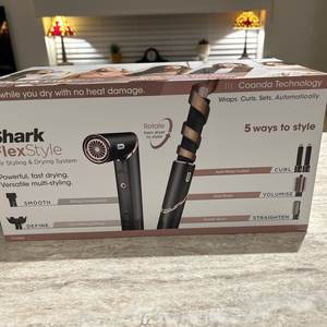 SHARK FlexStyle AIR Sistema de Peinado y Secado con Aire de Calidad Profesional 5 en 1 de Calentamiento Rápido con Motor de 110 000 RPM - Product Image 4