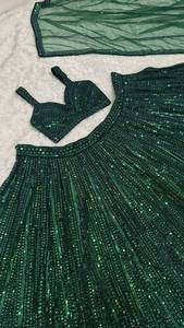 Estilo cultural moderno Color brillante Abrazar la comodidad con estilo Conjunto de Lahenga Choli de moda/Traje de lujo más vendido listo - Product Image 6