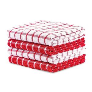 Éponge à carreaux 18x28 pouces, serviettes de cuisine de vacances, tissu absorbant, séchage en usine, léger, multicolore, torchon de qualité - Product Image 6