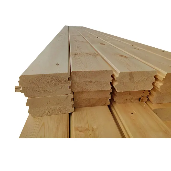 20 Mm Thick Spruce Sawn Lumber 1-3 Grade Spruce Wood