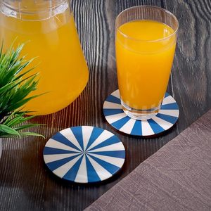 Royal Look Epoxy MDF <b>Table</b> <b>coaster</b> Hotel Restaurant <b>Table</b> Decorative Beaded <b>Coaster</b> and Gifted Use Item - Product Image 5