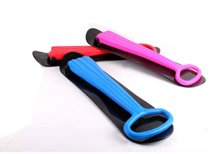 Traîneau à neige pliable Scooter à neige avec poignée Durable Snowboard Kick Scooter coulissant pour tous les âges Couleurs assorties - Product Image 2