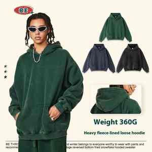 2025 Otoño Invierno deportes moda desgaste suelto forro polar Sudadera con capucha engrosada estilo europeo americano para Sudadera con capucha - Product Image 4