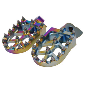 JFG RACING Strengthened Aluminum Foot Pegs <strong>for</strong> Yamaha YZ125 YZ250 YZ250F YZ450F WR250F <strong>WR450F</strong> CNC Anodized Wide Pedals Set - Product Image 3