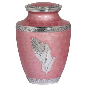 Urna de cremación decorativa de Metal sólido de Venta caliente para cenizas humanas, cremación funeraria conmemorativa para adultos, entierro grande - Product Image 1