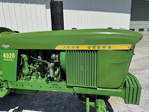 1970 para John for Deere 4020 2WD Wheel Tractor 90HP Motor diésel Horas bajas Bien mantenido con engranaje de motor de cojinete de llave para - Product Image 5