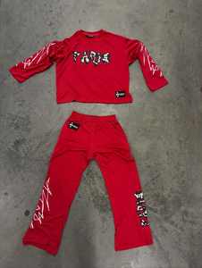 ชุดวอร์มและเสื้อฮู้ด2ชิ้นสำหรับผู้หญิงชุดวอร์มและเสื้อครอป2ชิ้นสำหรับฤดูใบไม้ผลิ2026ทันสมัยโลโก้ออกแบบได้ตามต้องการ - Product Image 2