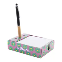 Distributeur de blocs-notes Nolty durable avec dépliants pour usage promotionnel