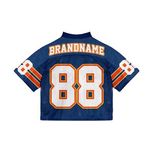 Vêtements de sport de qualité supérieure nom de l'équipe personnalisée par sublimation vêtements de football unisexe maillot de football à manches courtes col en V maillot de football - Product Image 6